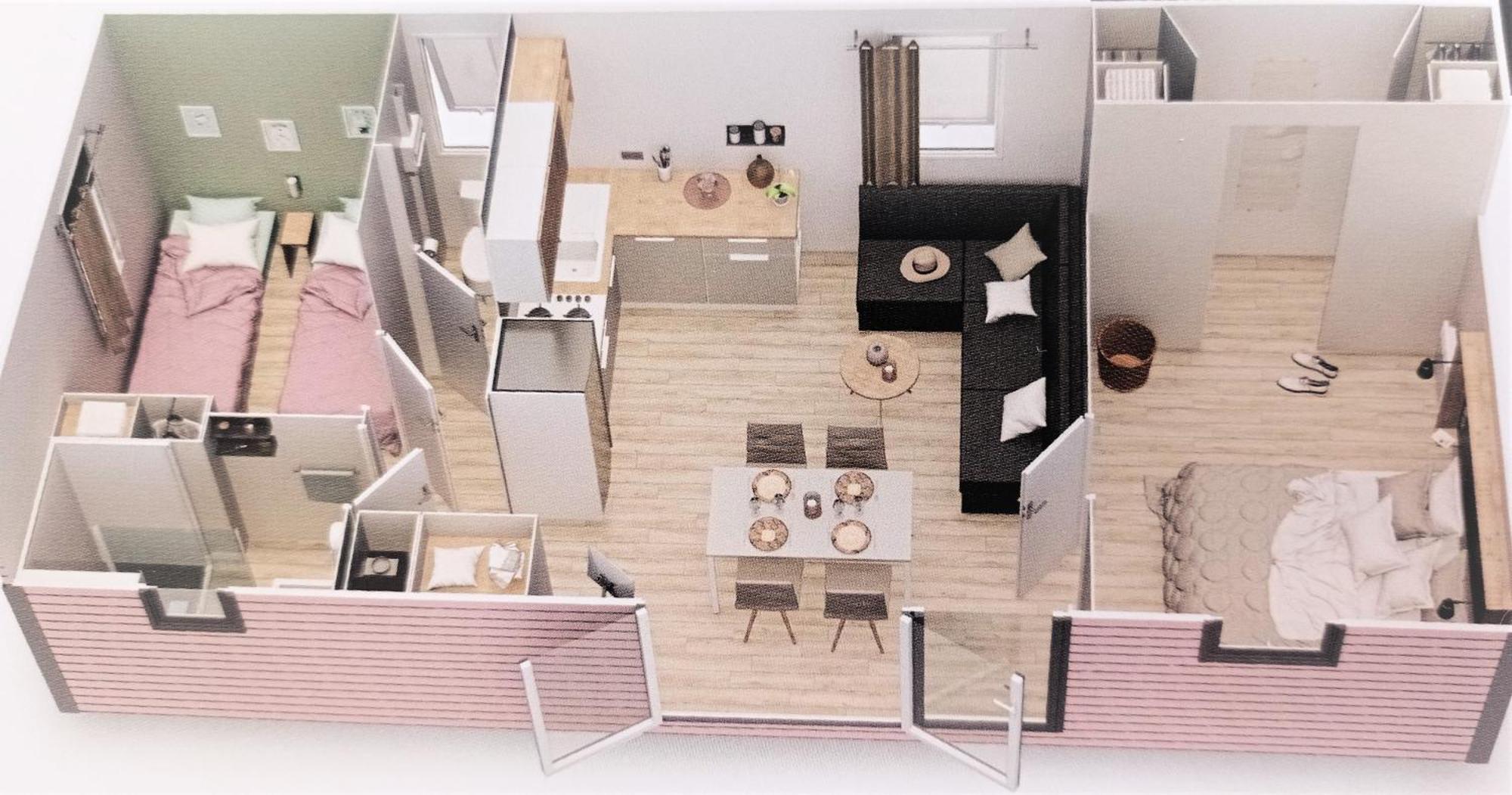 Happymobilhome Argeles-Sur-Mer -Plage A 500M- Camping 4 Etoiles Del Mar エクステリア 写真
