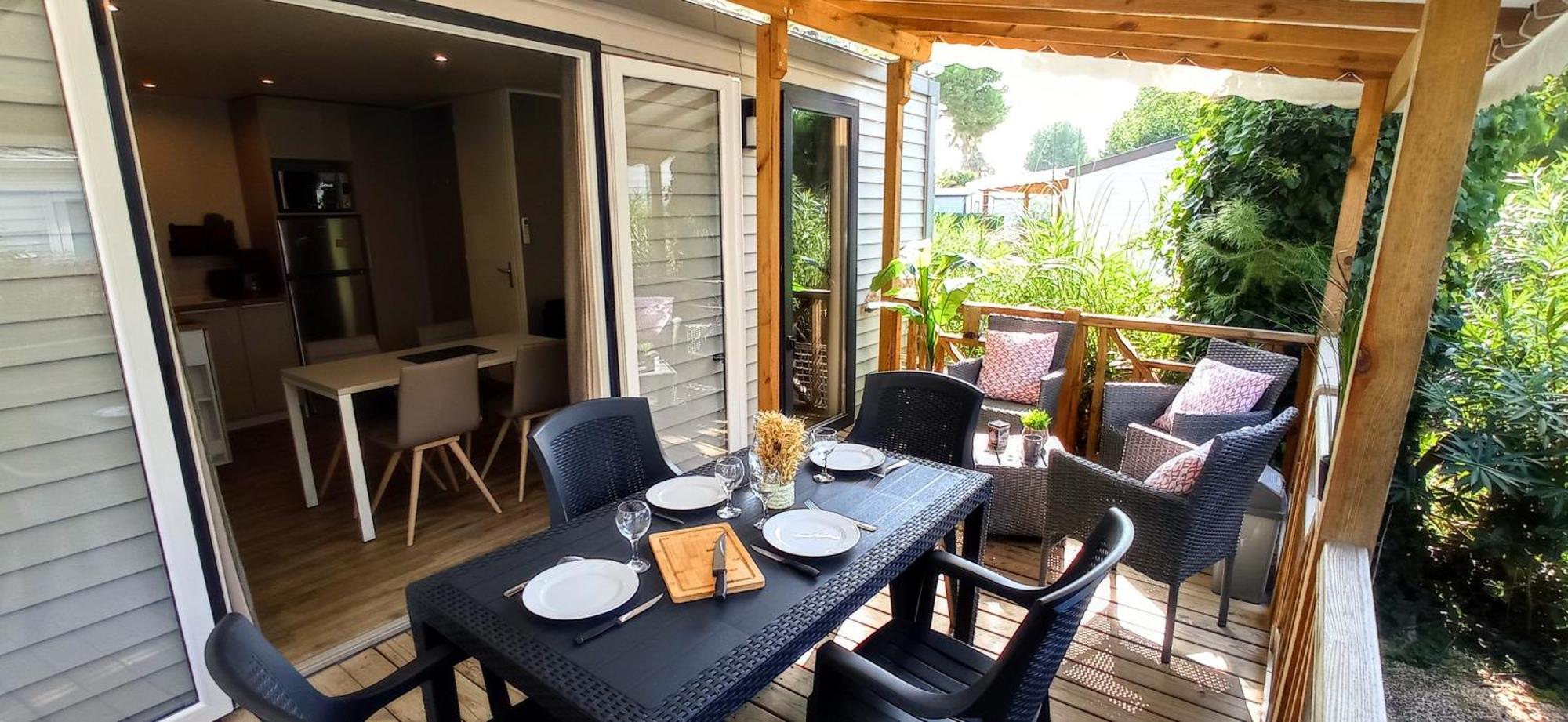 Happymobilhome Argeles-Sur-Mer -Plage A 500M- Camping 4 Etoiles Del Mar エクステリア 写真